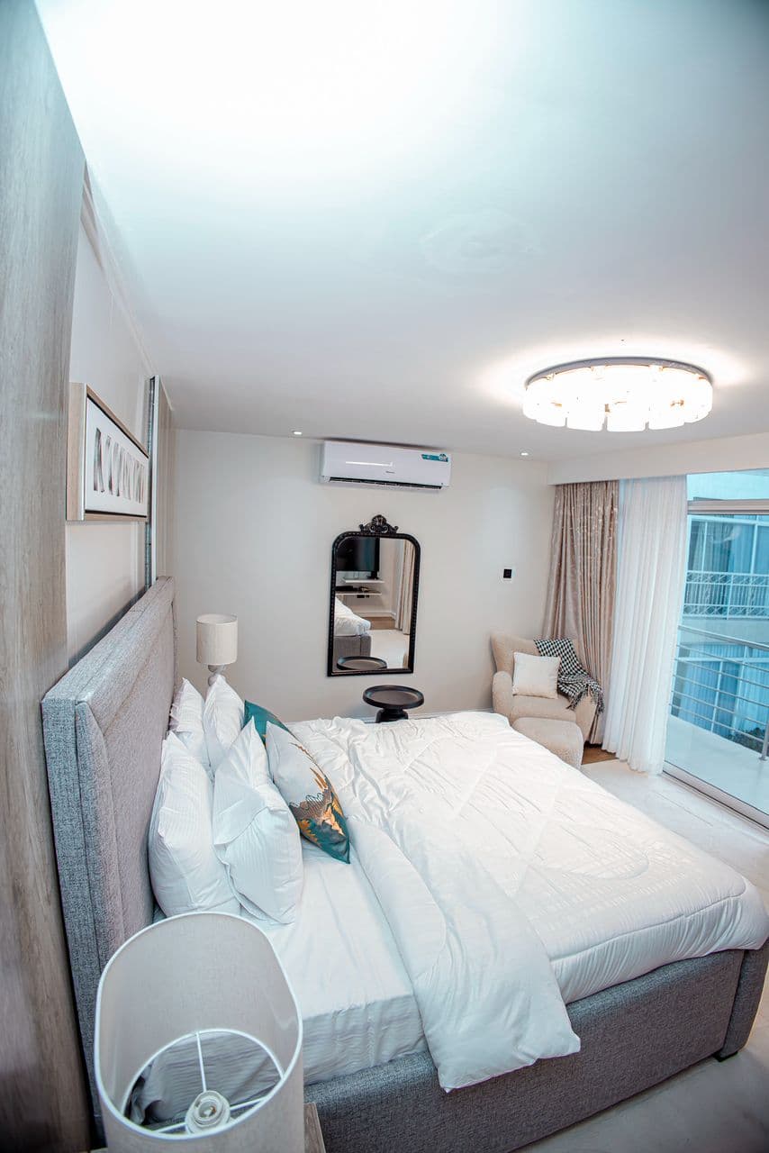 Bedroom with private balcony
